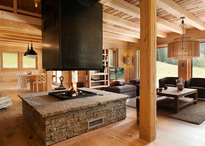 D'exception à Avec Sauna, Cheminée Et Proximité Des Pistes Skiables - Fr-1-343-181