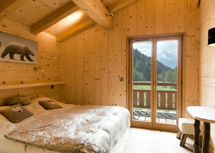 D'exception à Avec Sauna, Cheminée Et Proximité Des Pistes Skiables - Fr-1-343-181 Chalet Chamonix